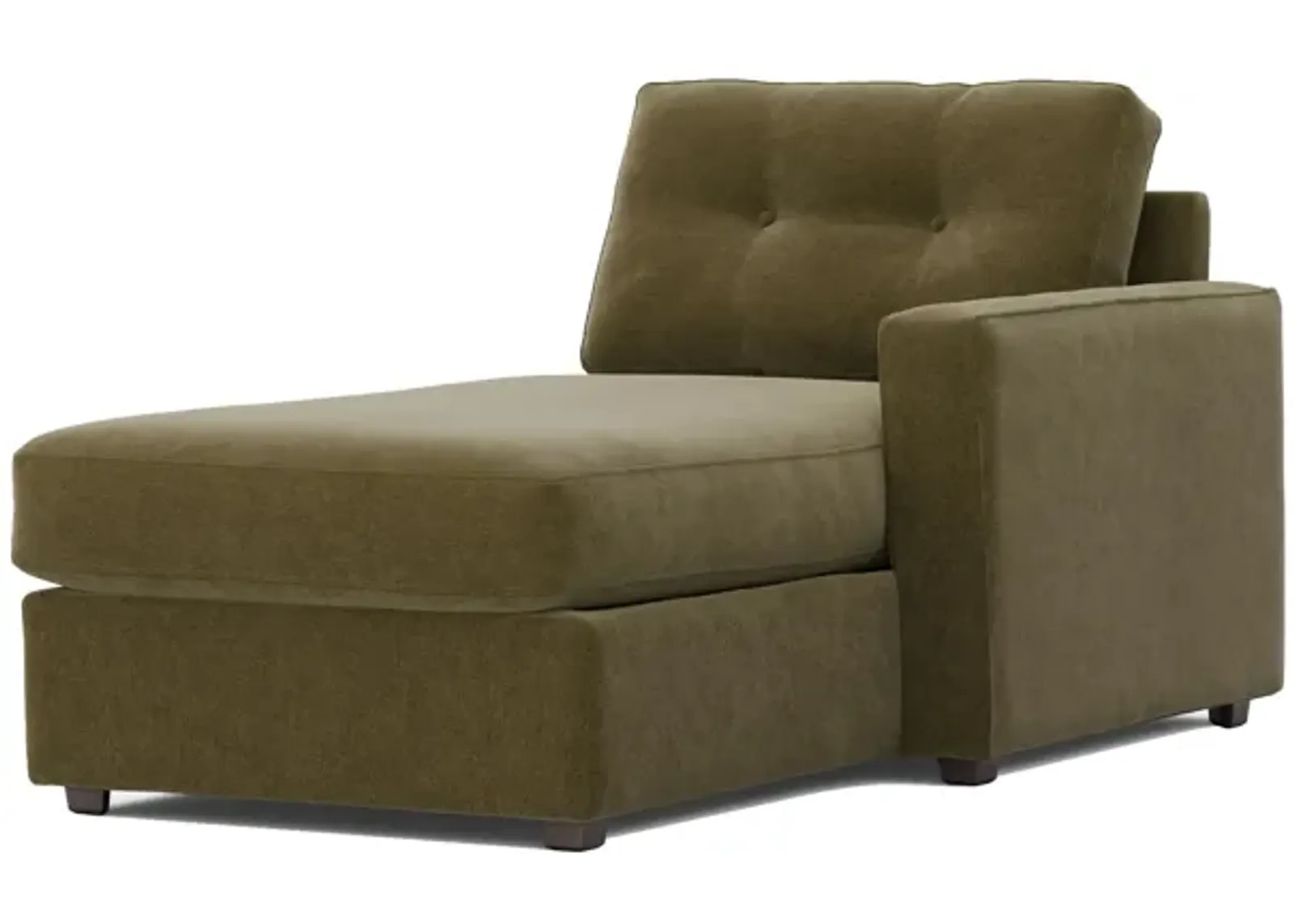 ModularOne Moss Right Arm Facing Chaise