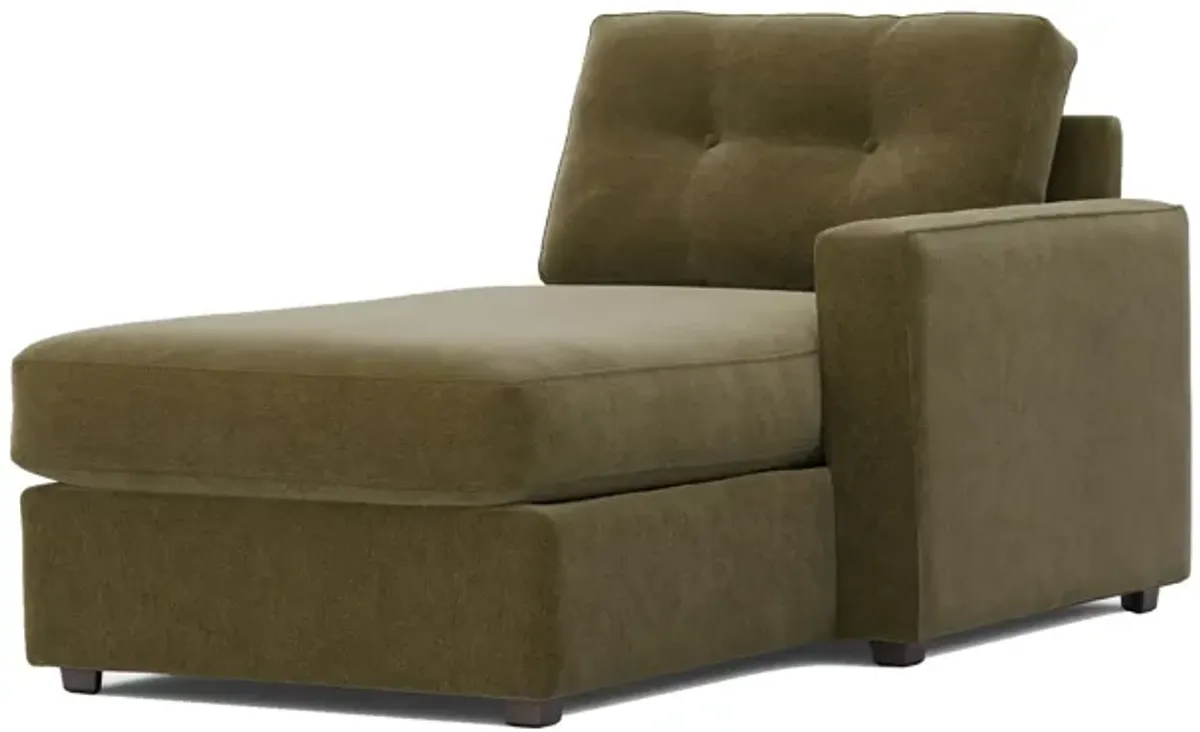 ModularOne Moss Right Arm Facing Chaise