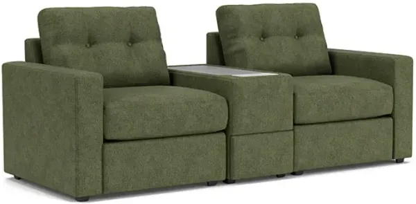ModularOne Moss Console Loveseat