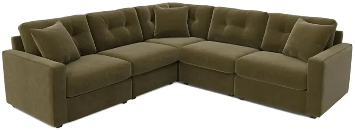 ModularOne Moss 5-Piece Sectional