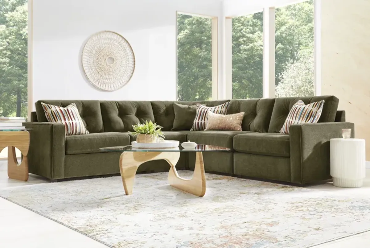 ModularOne Moss 5-Piece Sectional