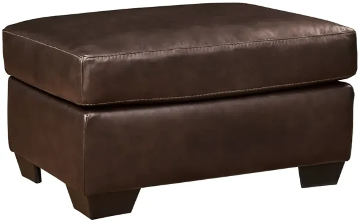 Santana Leather Ottoman