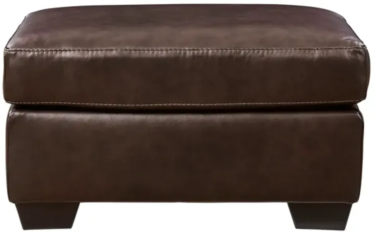 Santana Leather Ottoman