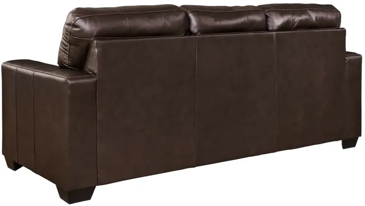 Santana Leather Queen Sleeper Sofa