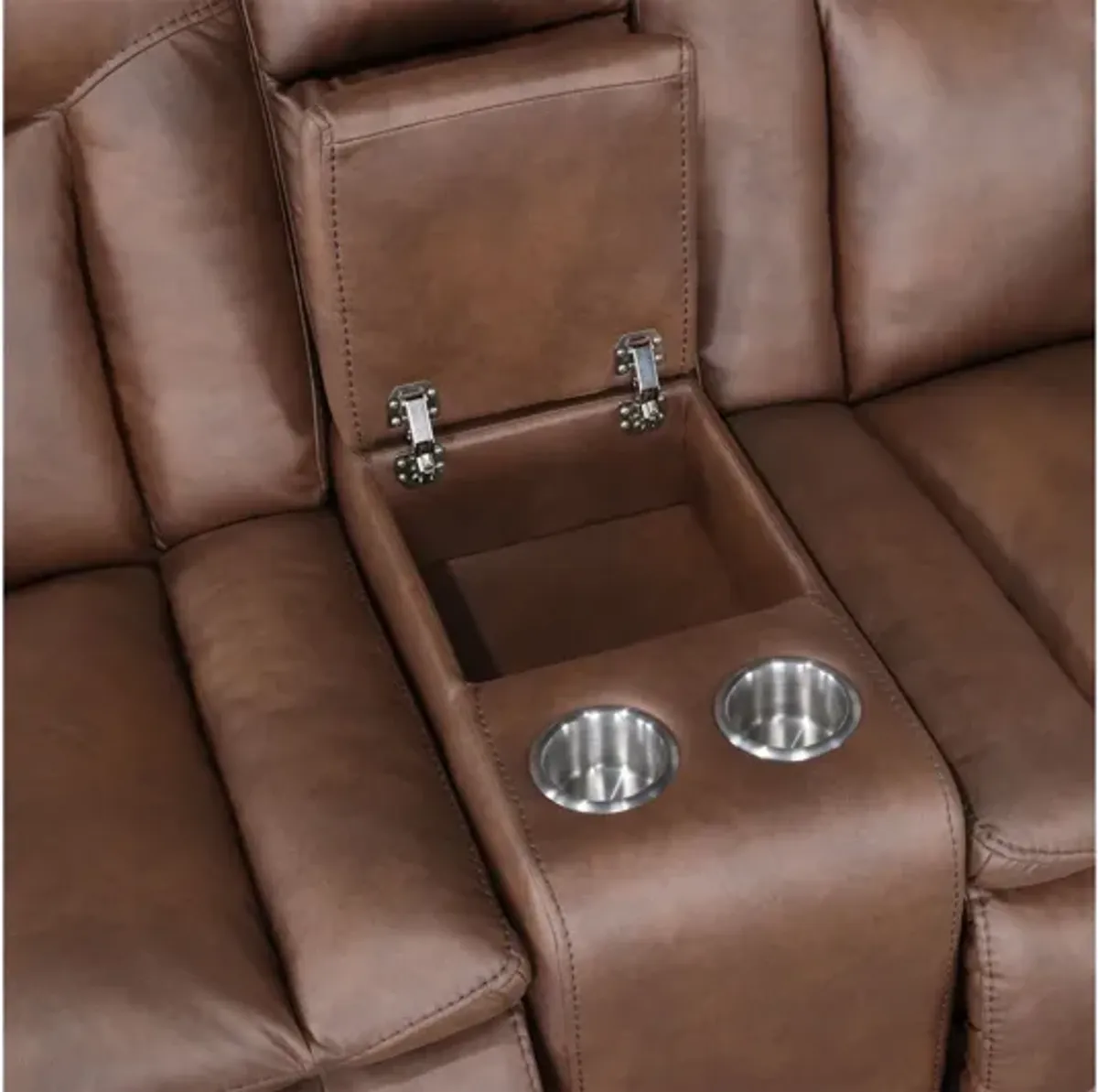 Brian Reclining Console Loveseat