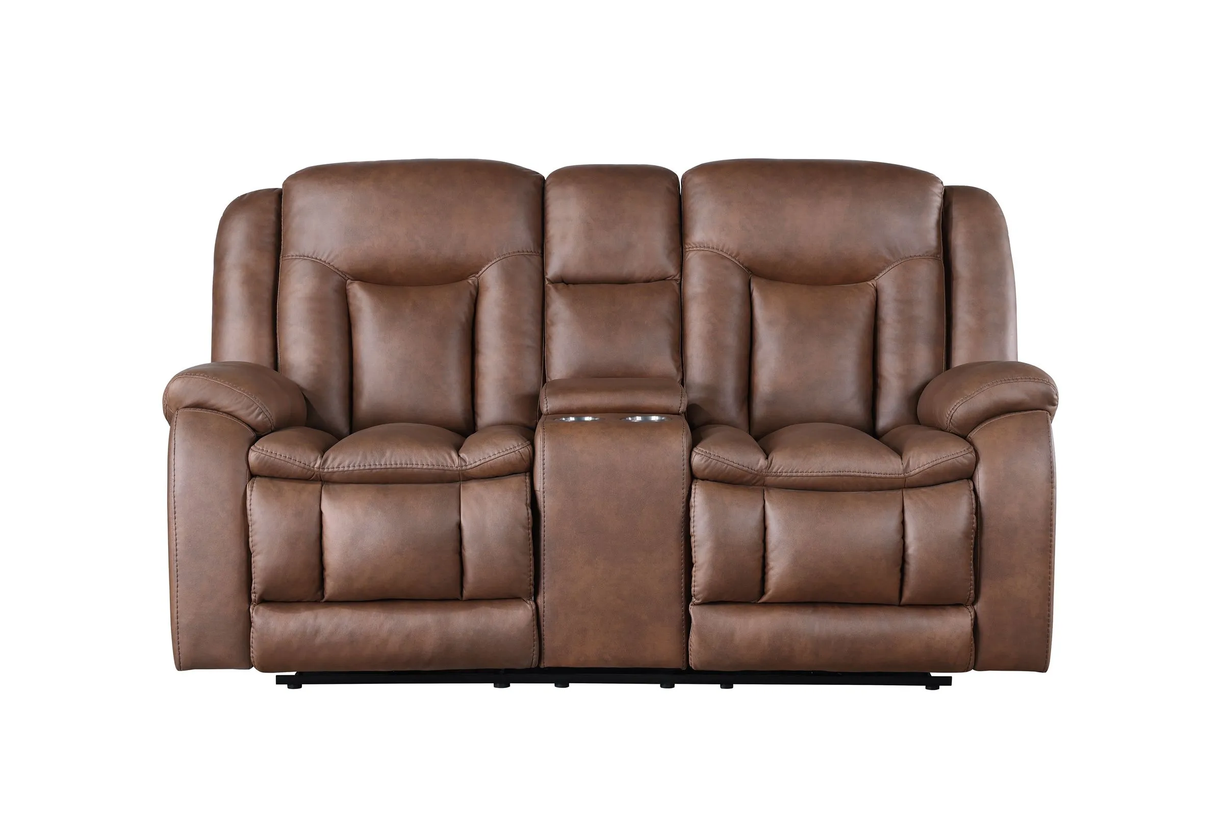 Brian Reclining Console Loveseat