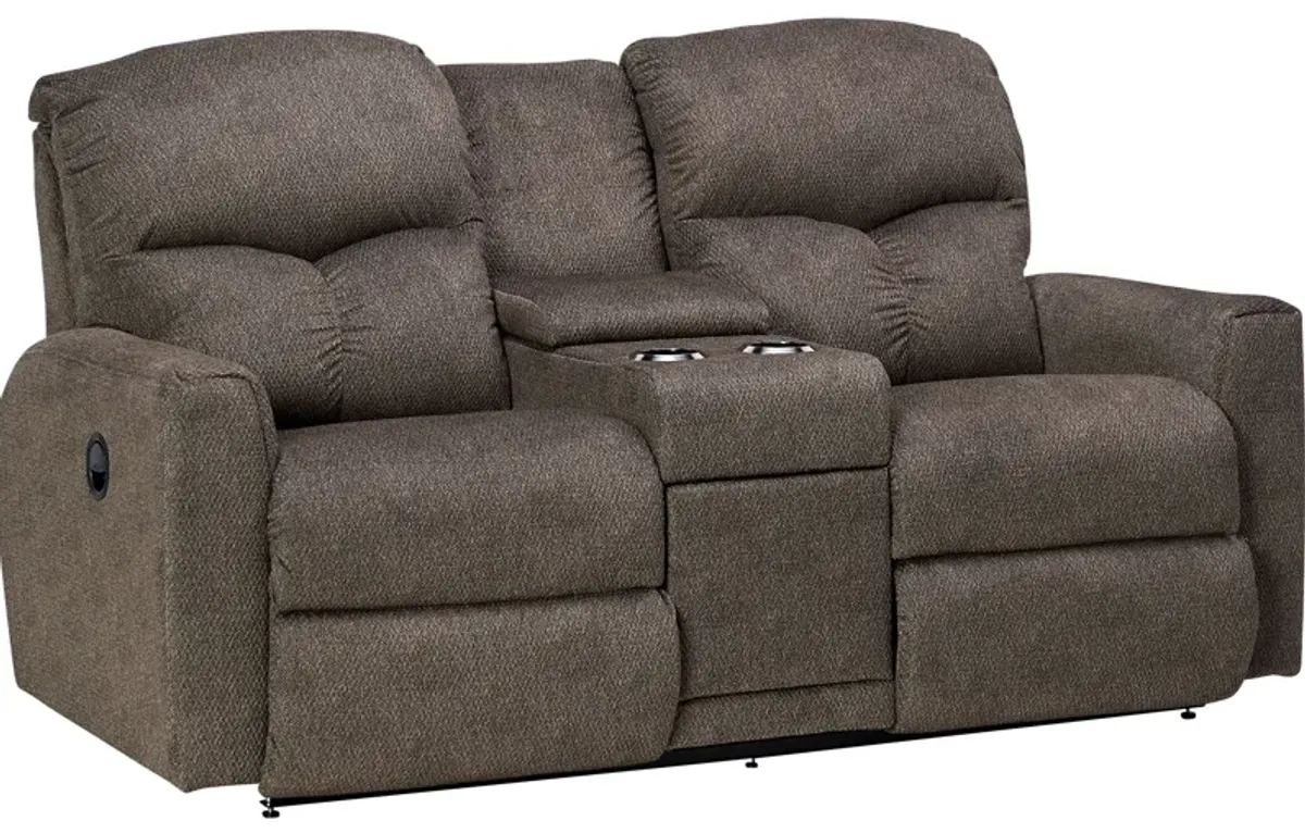 Hawthorn Reclining Console Loveseat by La-Z-Boy