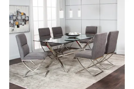 Moda Table + 4 Chairs