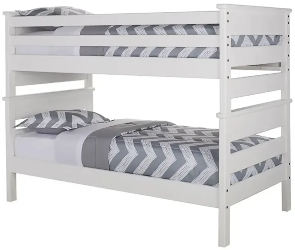 Laguna White Twin / Twin Bunk Bed