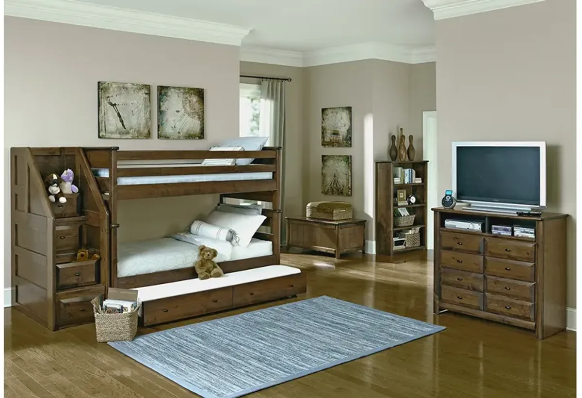 Laguna Brown Trundle bed