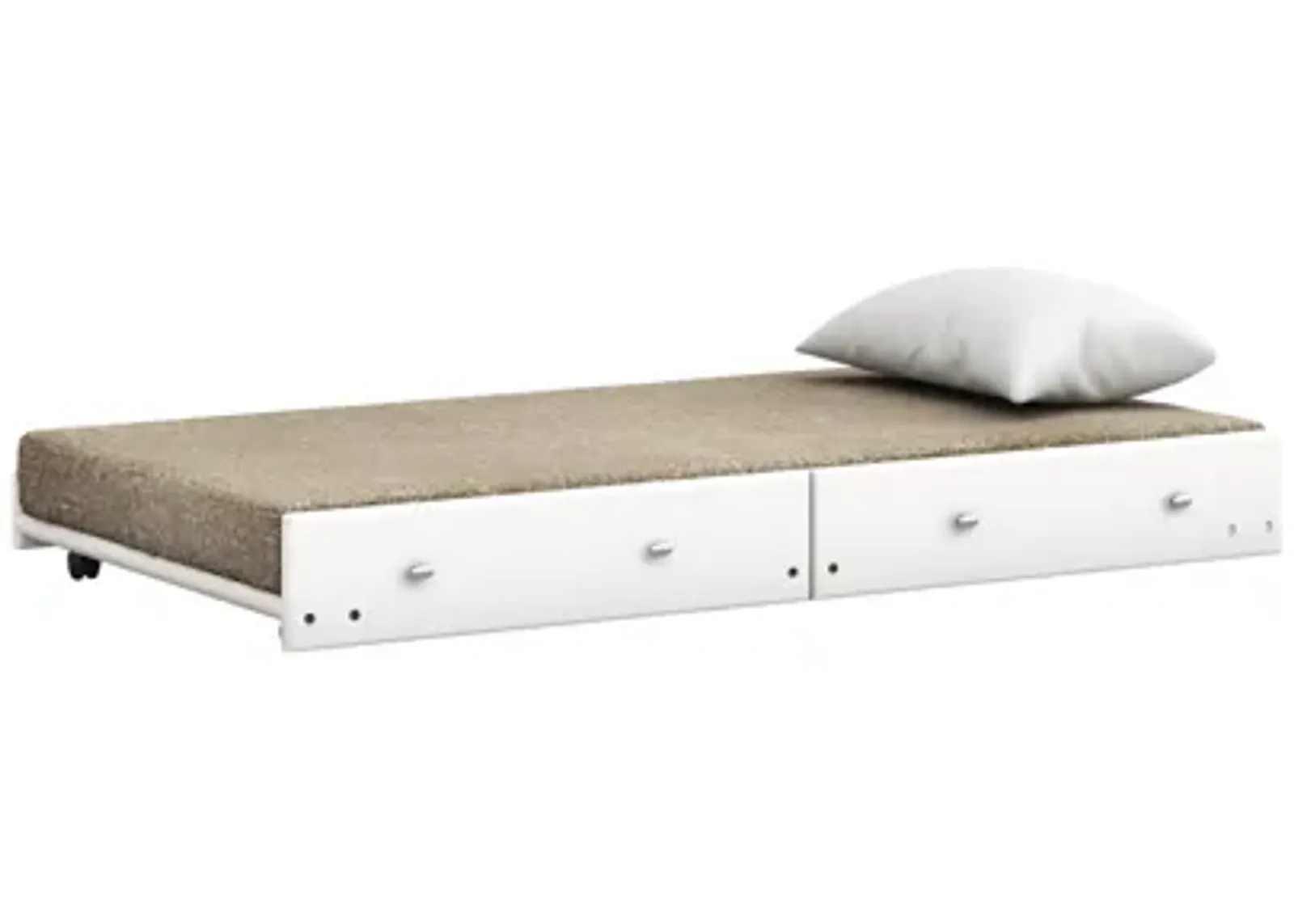 Laguna White Trundle Bed