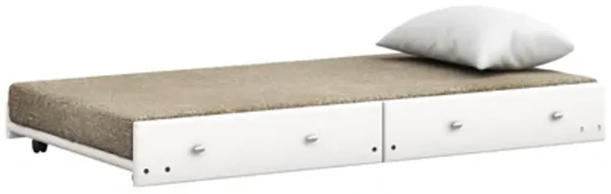 Laguna White Trundle Bed