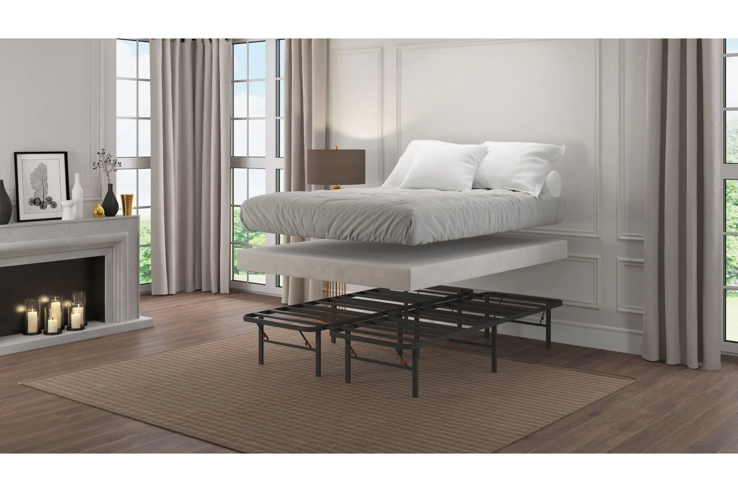 The Bedder® Base Full Mattress Platform