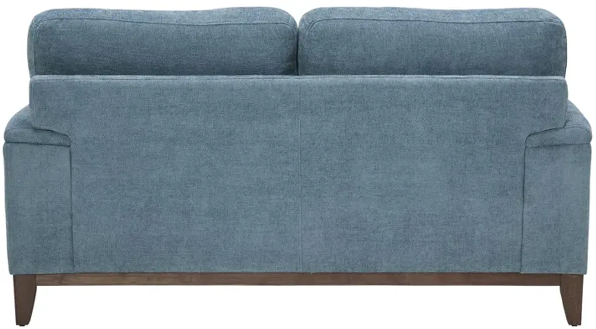 Norah Blue Loveseat