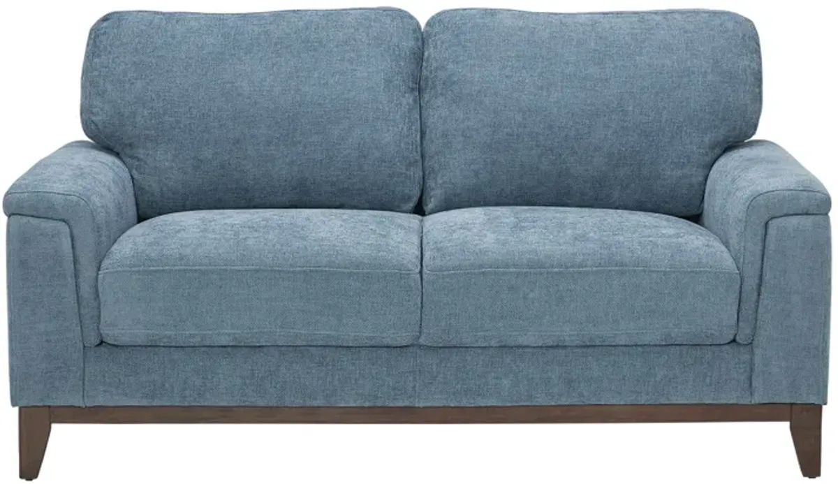 Norah Blue Loveseat