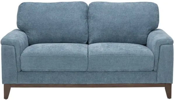 Norah Blue Loveseat