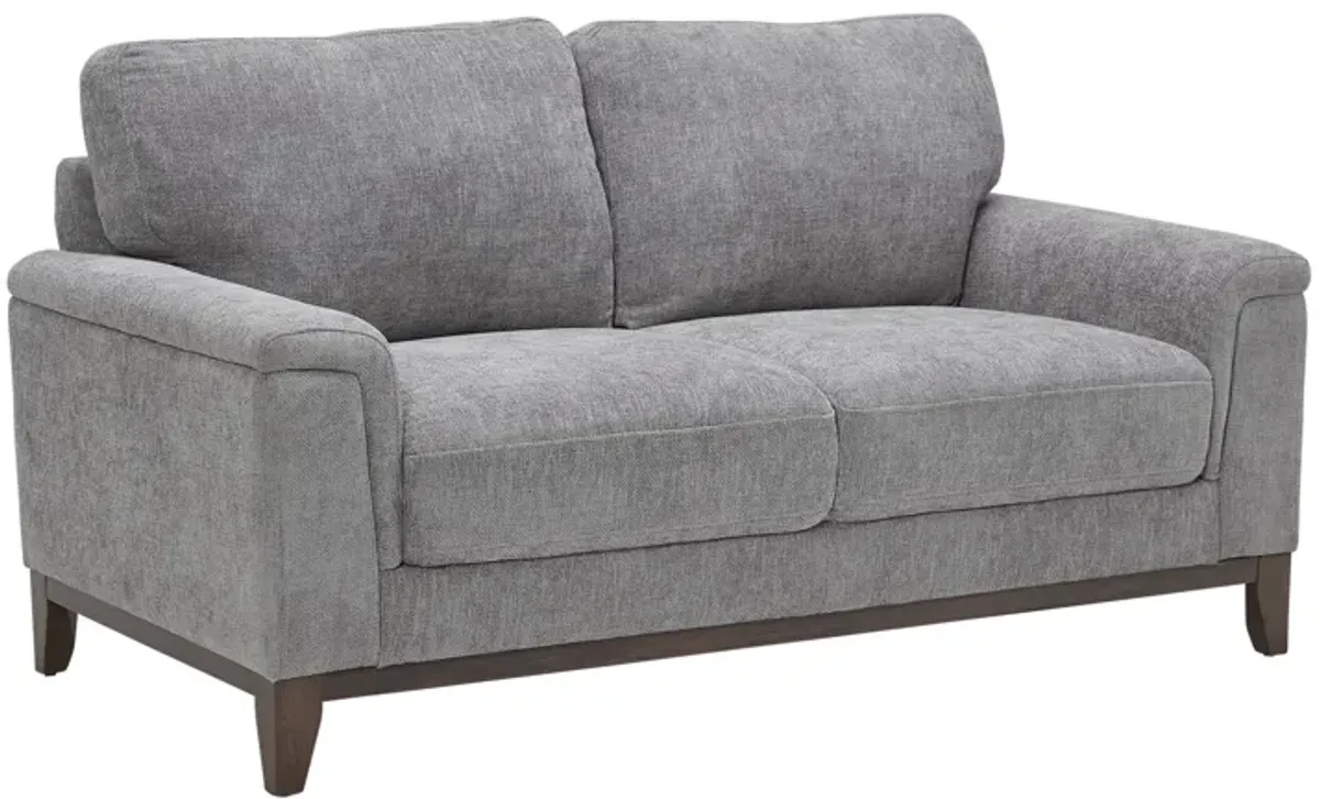 Norah Grey Loveseat