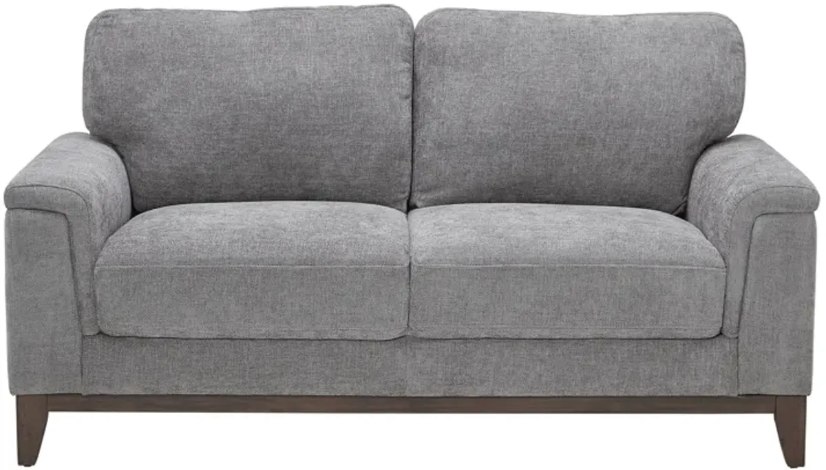 Norah Grey Loveseat