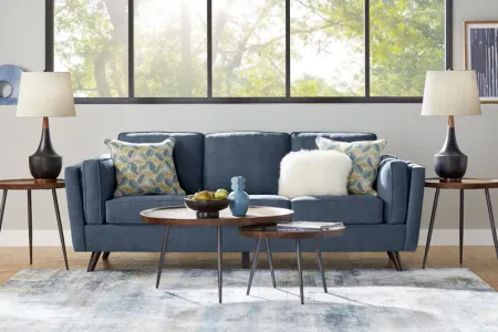Arlington Blue Sofa & Chair