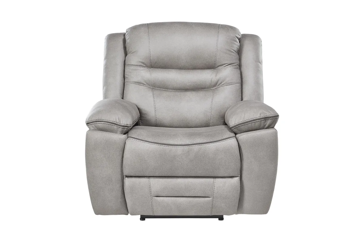 Rockford Grey Dual Power Recliner