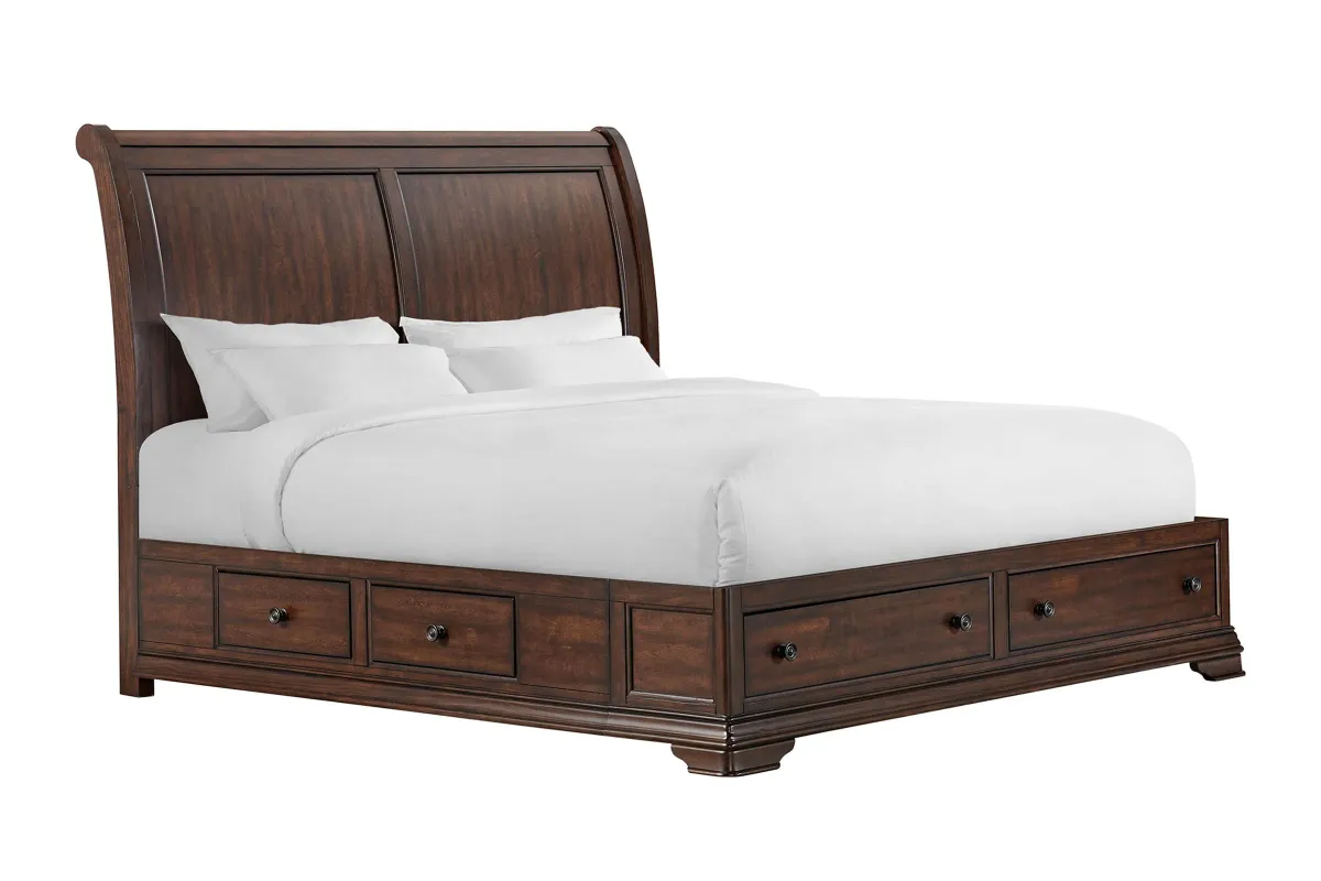 Heritage Queen Storage Bed