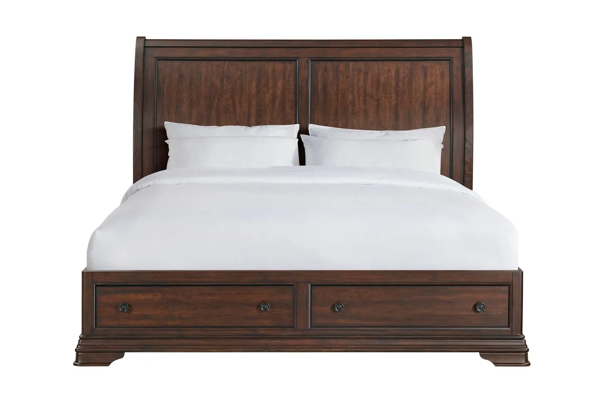 Heritage Queen Storage Bed