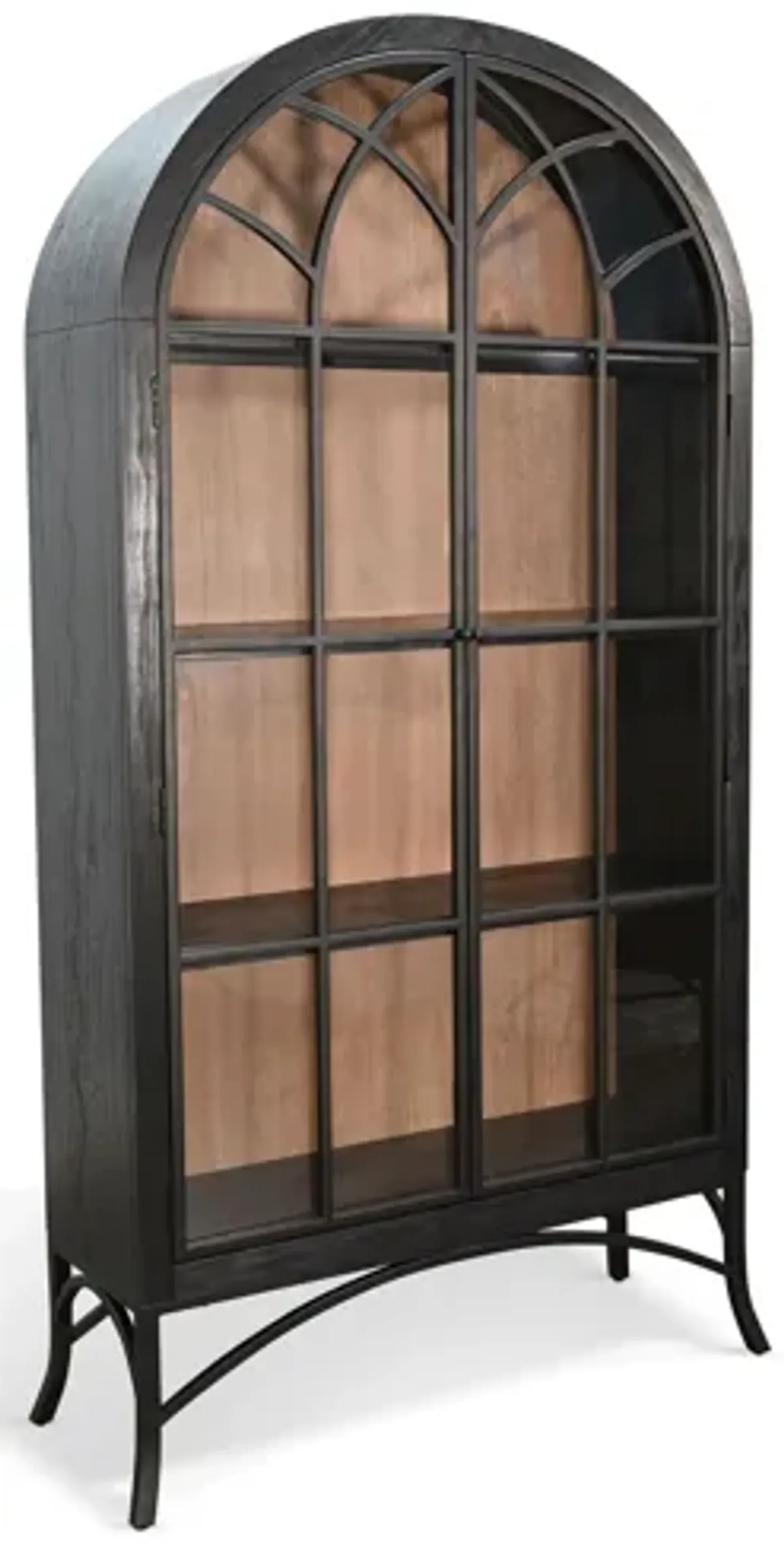 Ella Cabinet with Tempered Glass