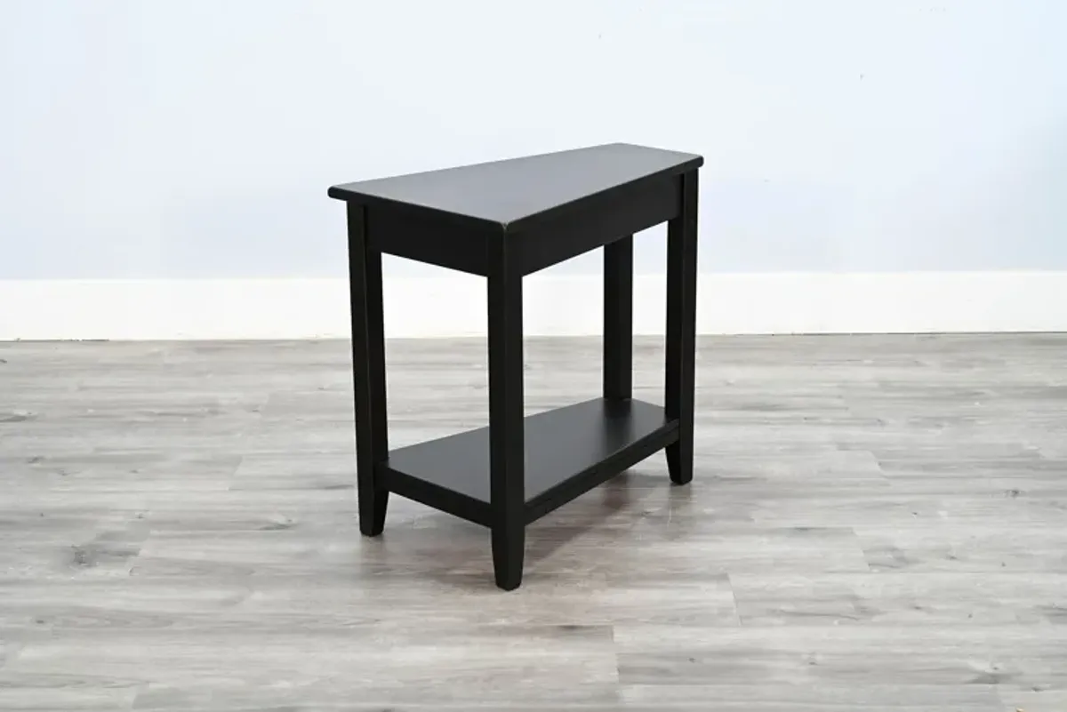 Sedona Black Chairside Table