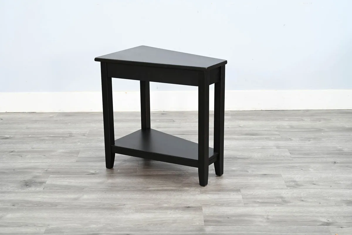 Sedona Black Chairside Table