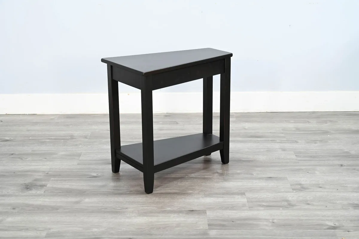 Sedona Black Chairside Table