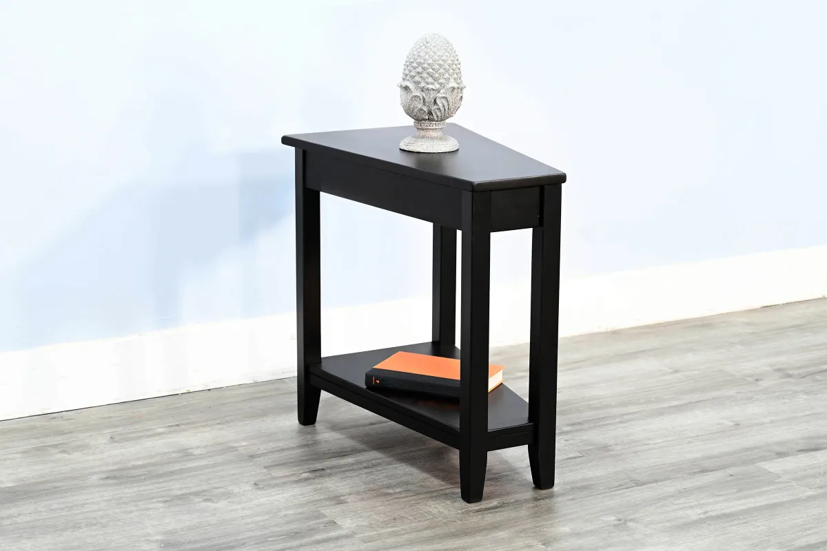 Sedona Black Chairside Table