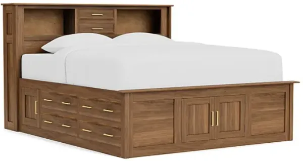Simplicity King Storage Bed by Daniels Amish