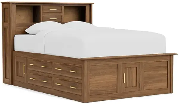 Simplicity Queen Storage Bed by Daniels Amish