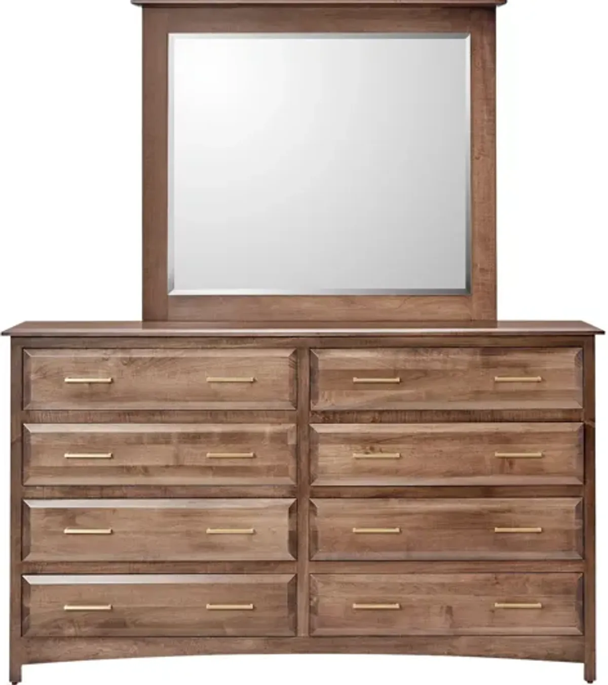 Simplicity Dresser + Mirror by Daniels Amish
