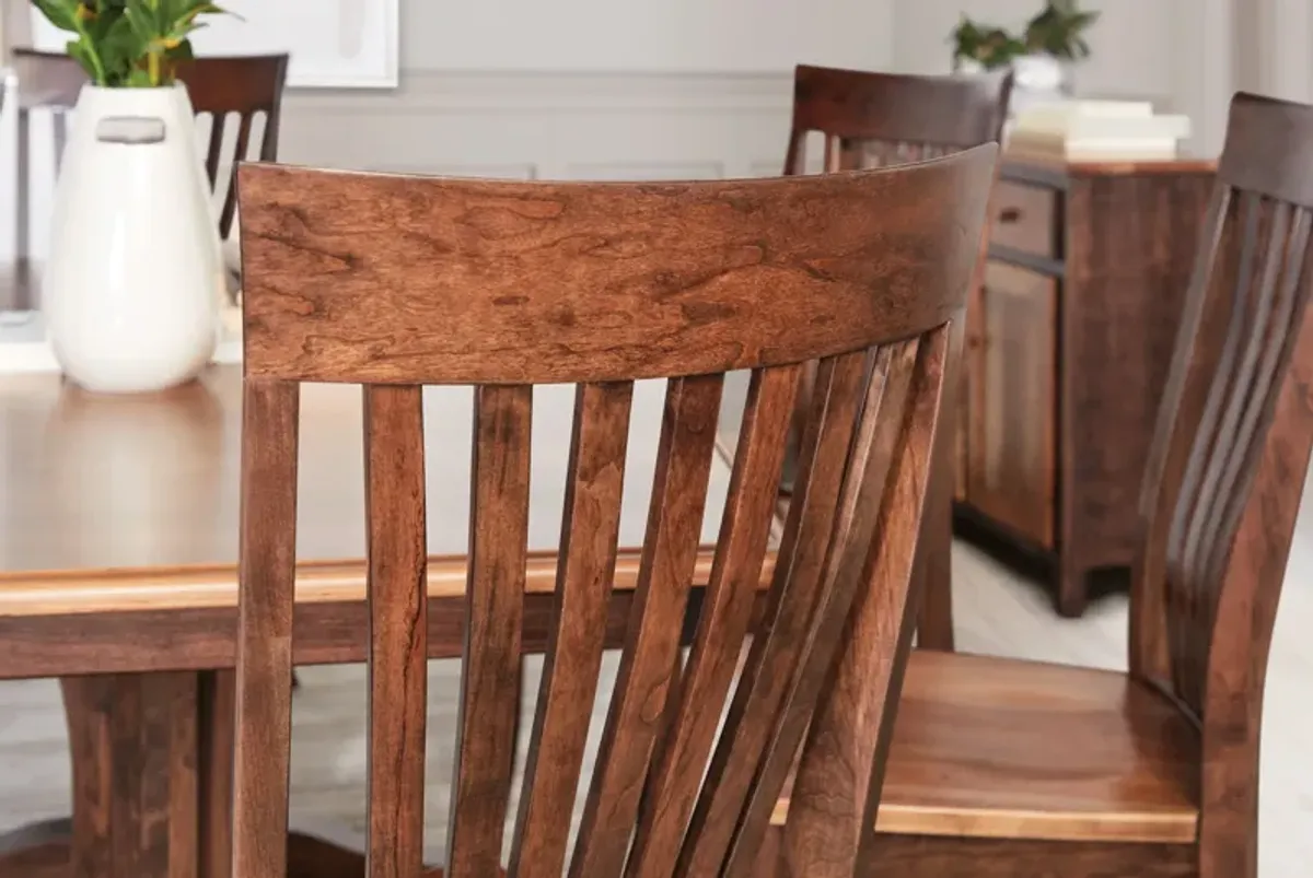 Millsdale Table + 4 Side Chairs by Daniel's Amish