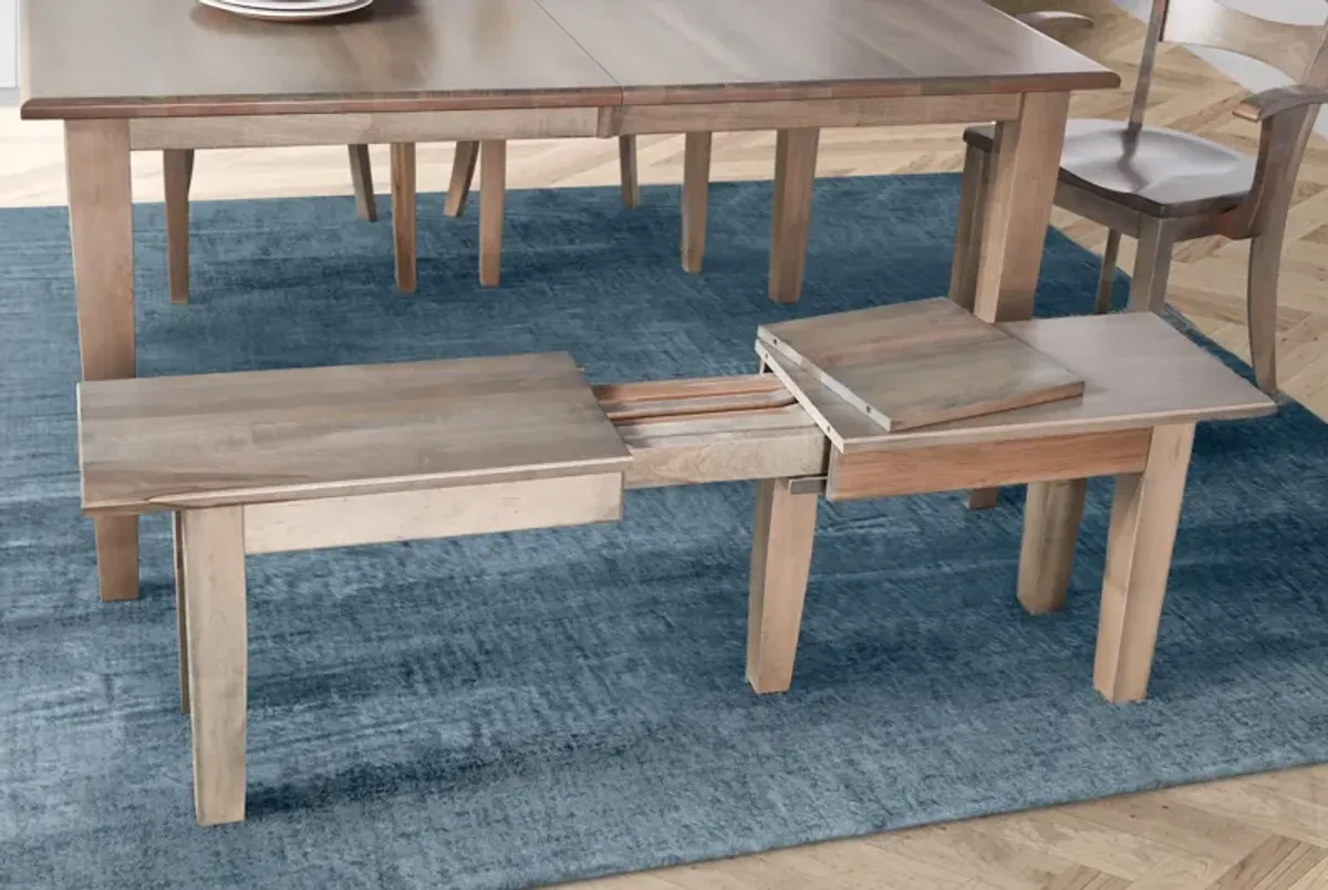 Sierra Extendable Dining Bench by Daniel's Amish