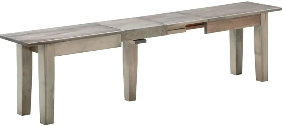 Sierra Extendable Dining Bench by Daniel's Amish