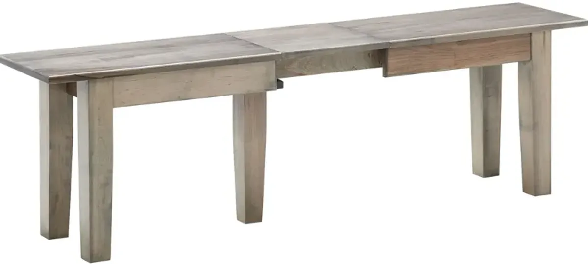 Sierra Extendable Dining Bench by Daniel's Amish