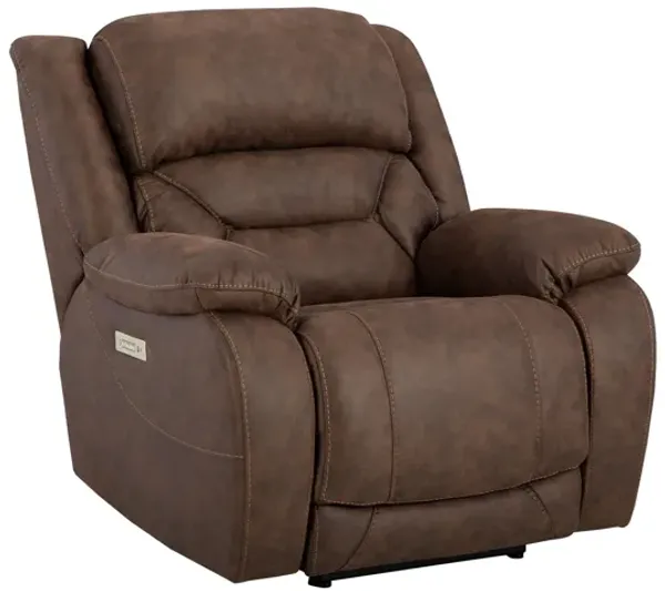 Bryer Brown Triple Power Recliner