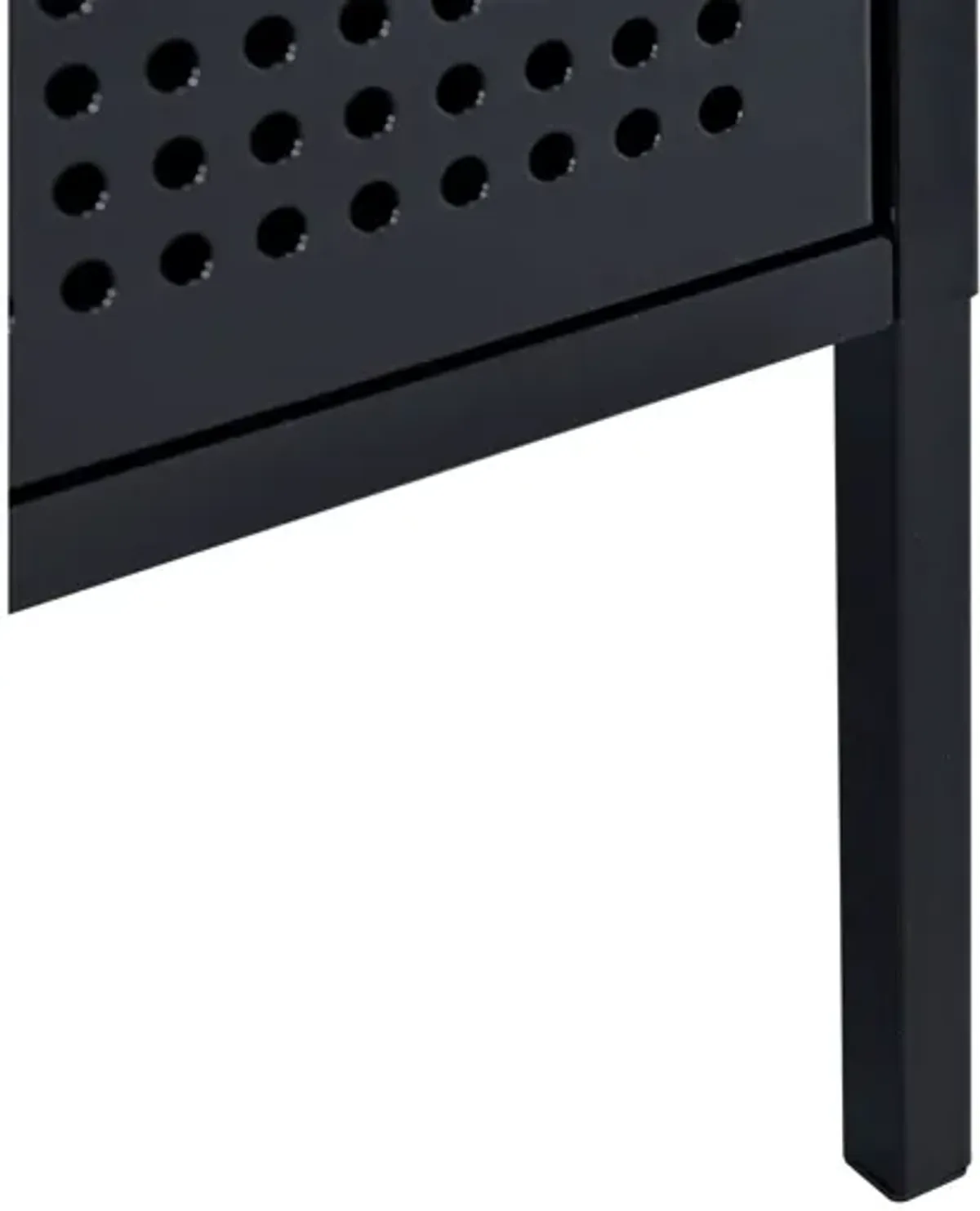 Ember Black Nightstand W/ USB