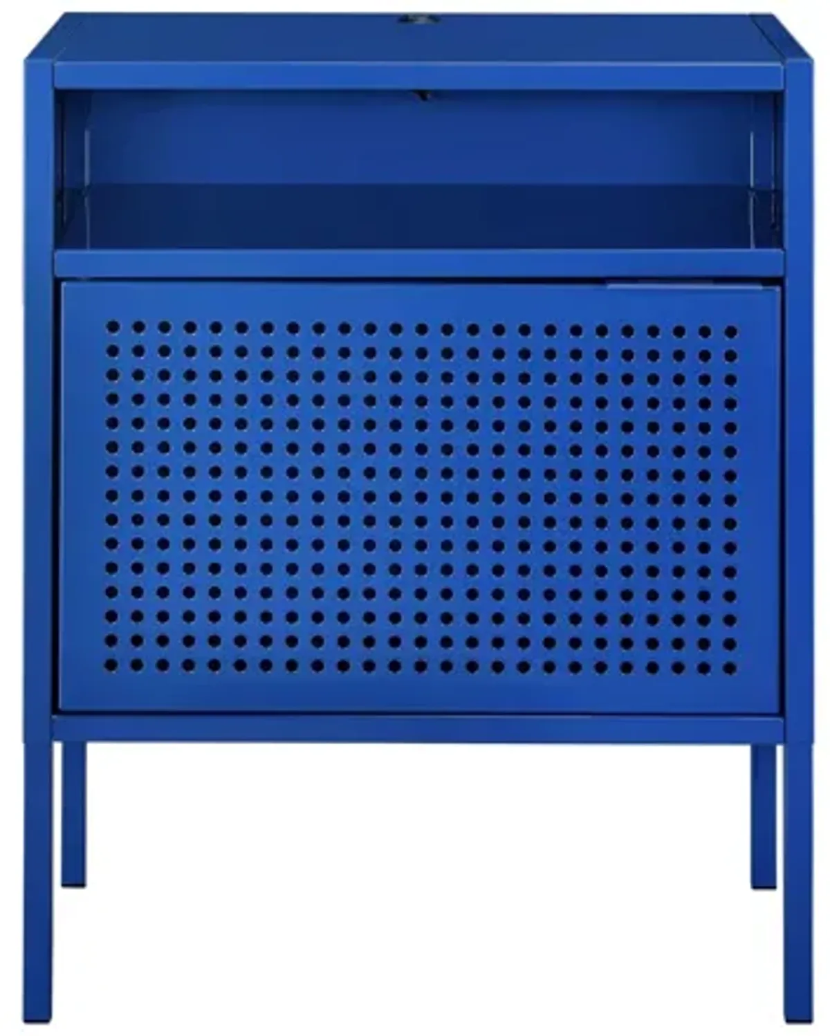 Ember Blue Nightstand W/ USB