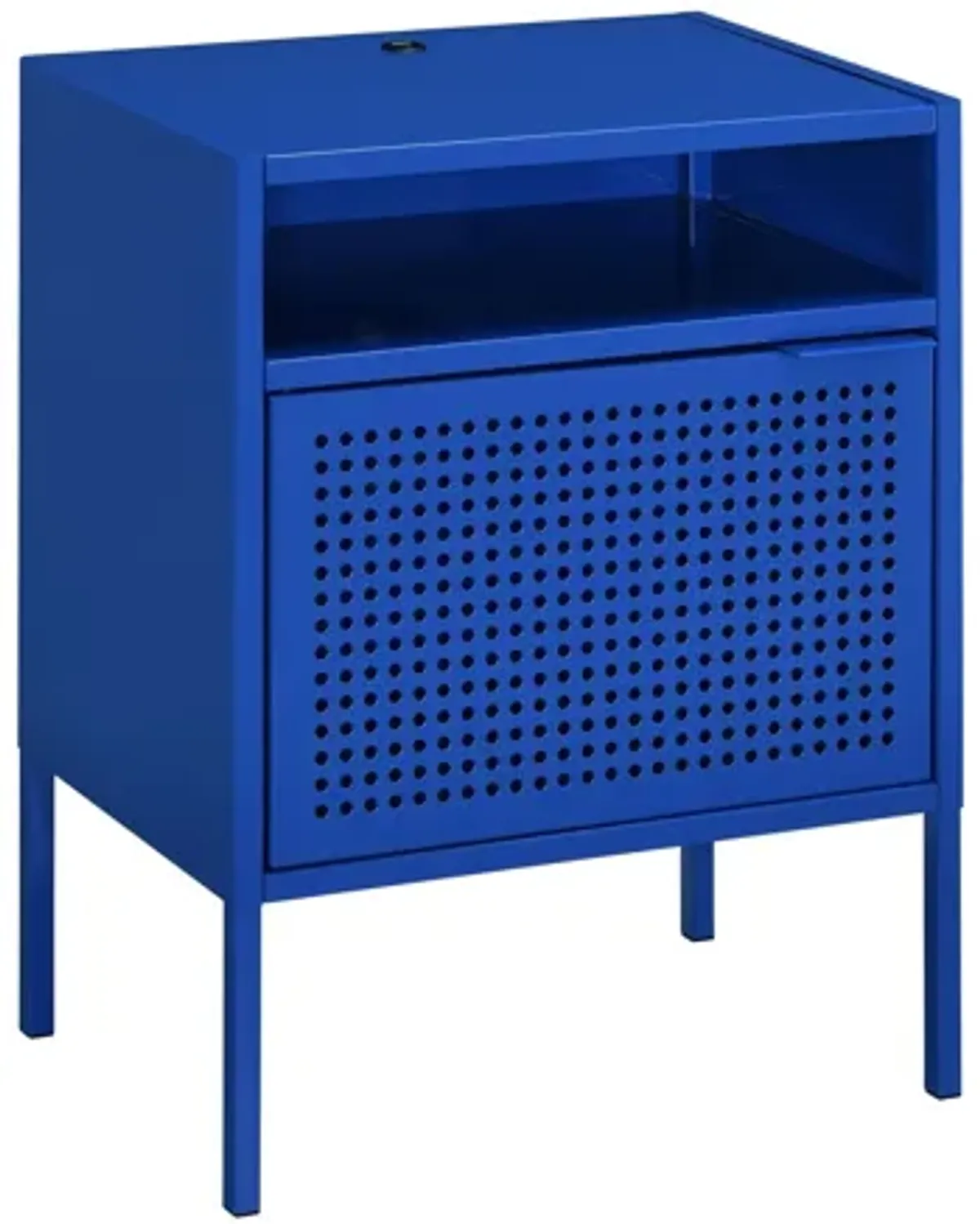 Ember Blue Nightstand W/ USB