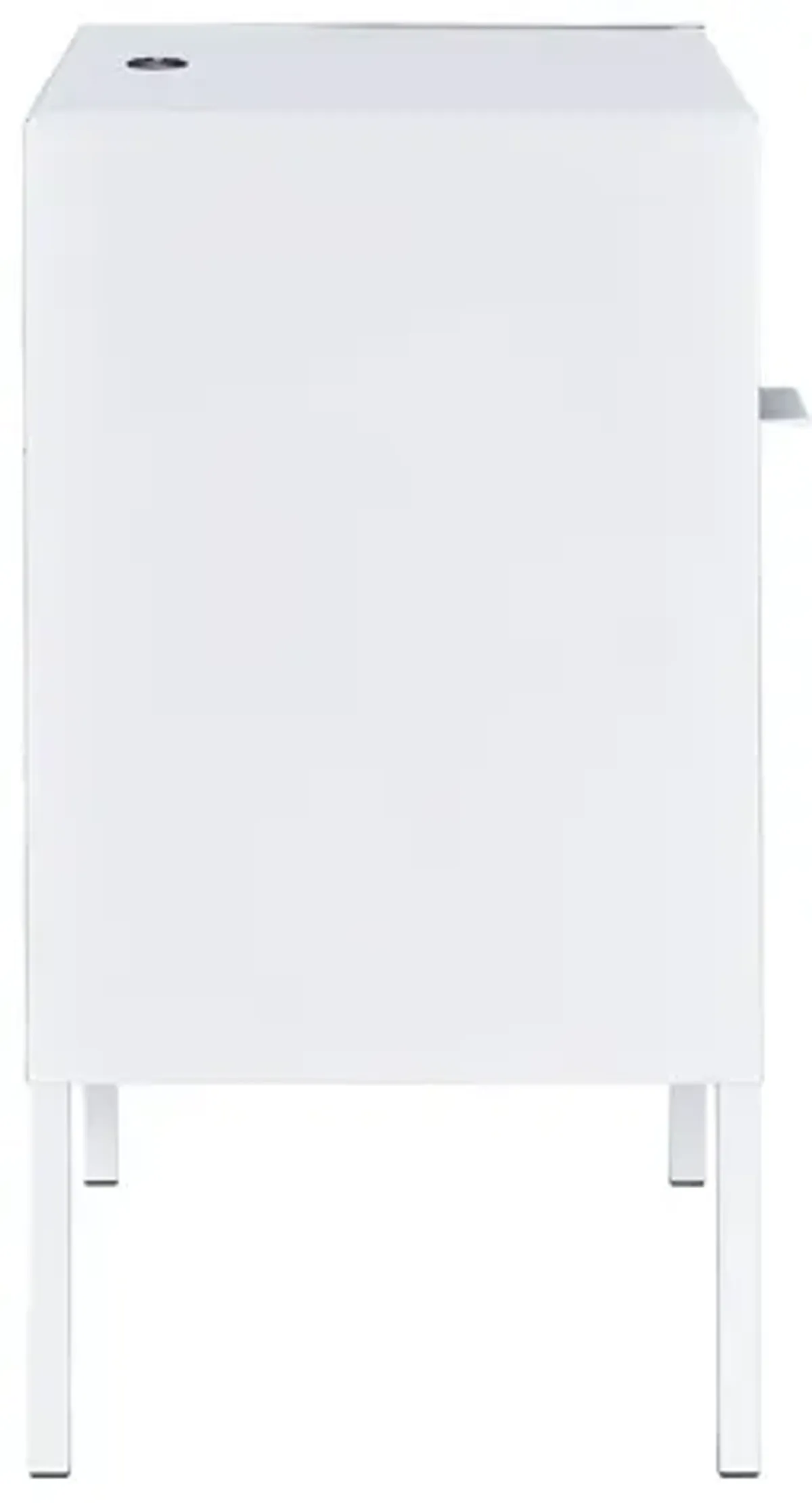 Ember White Nightstand W/ USB