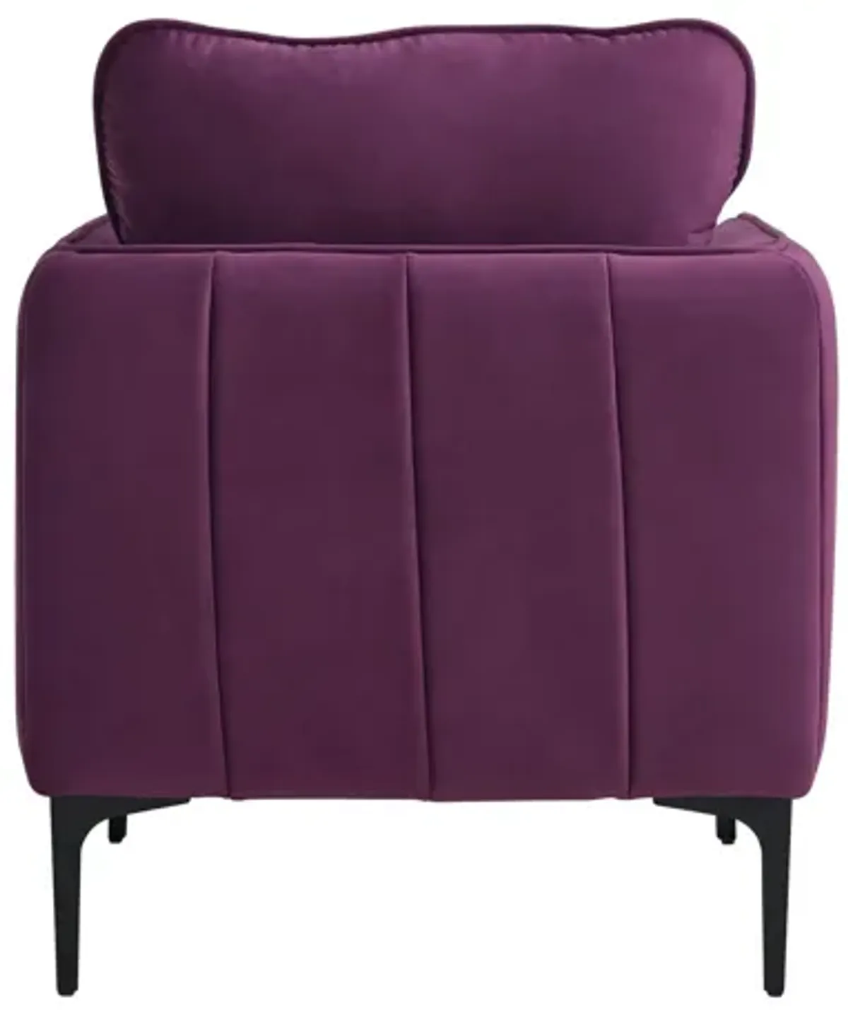 Rae Chair in Lavish Purple Velvet