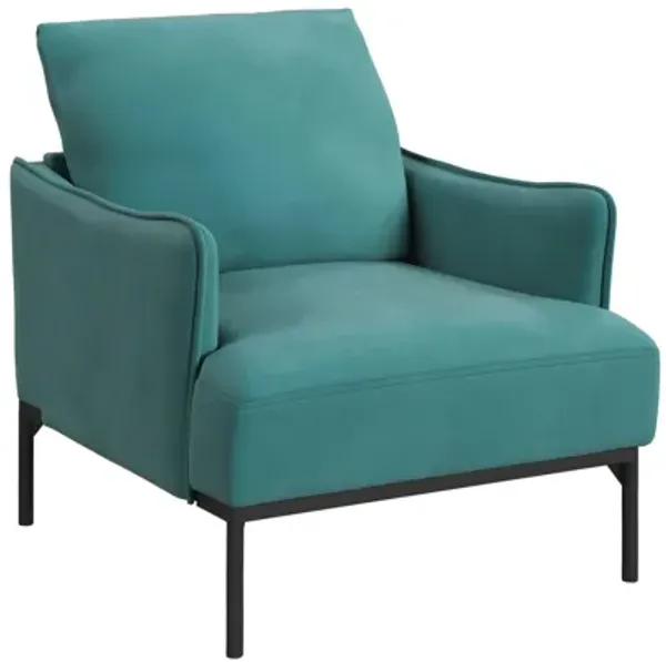 Penn Chair in Lavish Aqua