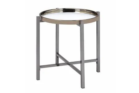 Edith Gold End Table