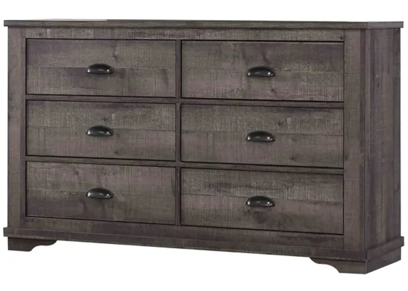 Dawson Grey Dresser + Mirror