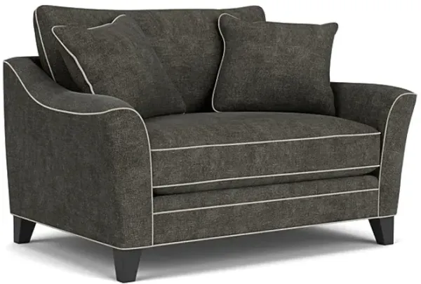 Demi Charcoal Chair and a 1/2