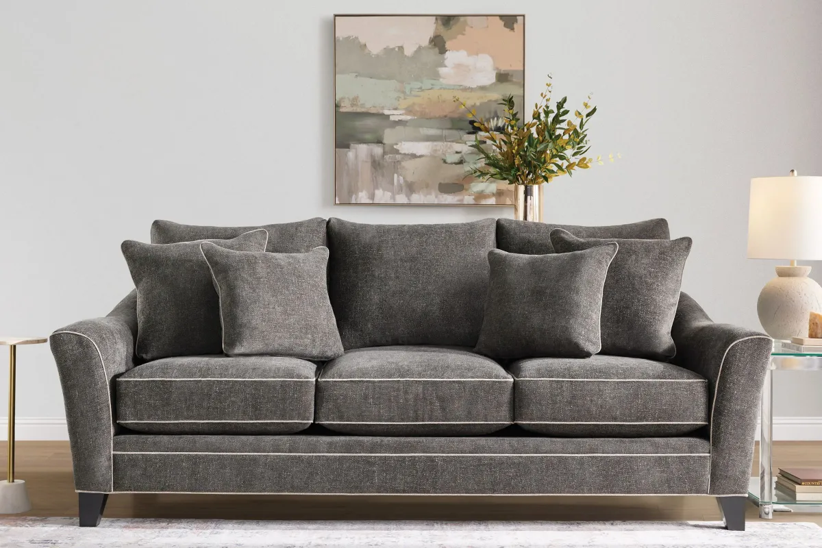 Demi Charcoal Sofa