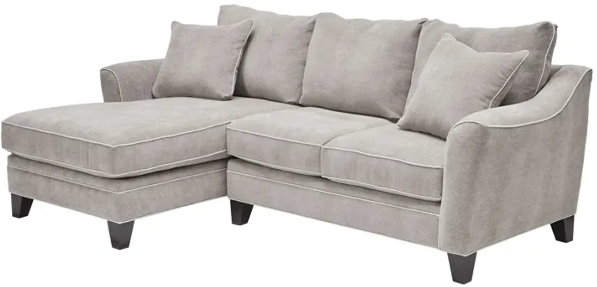 Demi Pebble 2-Piece Sectional with Left Arm Facing Chaise